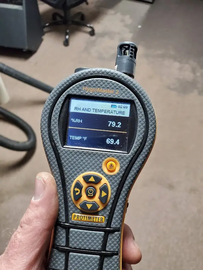Moisture meter humidity assessment for Fire & Smoke Damage Restoration in Monticello